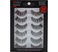 Red Cherry Lot de 6 faux cils #43 Stevl - 1 comptage - Rouge