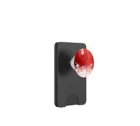 Red Christmas Snowflake Winter Holiday Bokeh Phone Design PopSockets PopWallet pour MagSafe