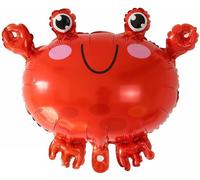 Red Crab Balloon - Sea Birthday Decoration