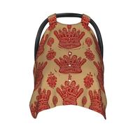 Red Crown Housse de siège auto pour bébé, multi-usages, respirante, pour maman, poussette douce, pare-soleil pour nouveau-né