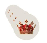 Red Crown Lot de 4 cartes parfumées à suspendre pour chambre à coucher, armoire, voiture, tablettes d'aromathérapie pour homme et femme