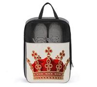 Red Crown Sac à chaussures de voyage résistant à l'eau avec fermeture éclair, gris, taille unique, moderne, gris, Taille unique, Moderne