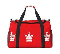Red Crown - Sac de voyage compact résistant à l'eau pour le sport, la gym et le week-end pour homme et femme
