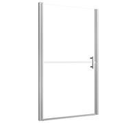 vidaXL Porte de Douche Paroi de Douche Cabine de Douche Ecran Cloison de Salle de Bain Maison Intérieur Verre Trempé 81x195 146655