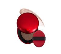 Red Cushion Foundation, Cushion Foundation Makeup for Glass Skin, Long-lasting Lightweight Buildable Coverage Semi-Matte Natural Finish (25N)