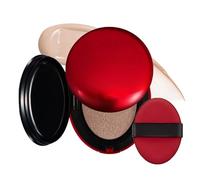 Red Cushion Foundation, Skin Cushion Foundation, No.1 Choice for skin, Long-Lasting, Lightweight, Buildable Coverage, Semi-Matte Finish, for All Skin Types (24W)