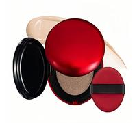 Red Cushion Foundation, Skin Cushion Foundation, No.1 Choice for skin, Long-Lasting, Lightweight, Buildable Coverage, Semi-Matte Finish, for All Skin Types (21W)