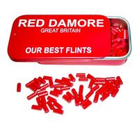 RED DAMORE 100 x Série de Pierres à Briquet universelles Elite : nos Meilleurs Silex pour Briquet, compatibles avec la Plupart des briquets !