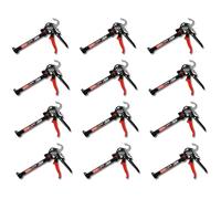 Red Devil 3989 9" Extreme Duty Caulk Gun Pistolet à calfeutrer-Rapport de poussée 26:1, 12 Pack