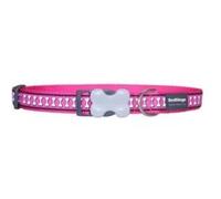 Red dingo - collier réfléchissant pour chien - fuchsia - s