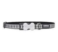 Red dingo - collier réfléchissant pour chien - noir - m