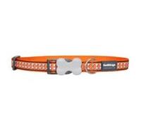 Red dingo - collier réfléchissant pour chien - orange - m