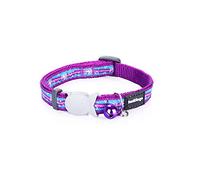 Red Dingo Style Unicornios Collar Lila Cat 20-32 Cm X 12 Mm