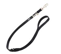 Red Dingo – Laisse pour chien multiposition lisse – Noir – 2,5 x 200 cm
