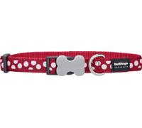 RED DINGO GMBH Collier RD Style Spots Blanc 25MM X 41-63CM