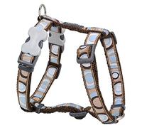 RED DINGO Harnais pour Chien Circadelic Marron (12mm x Cou: 25-39cm / Corps 30-44cm)-XS