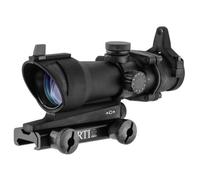 Red Dot Point Rouge Type Acog - Rti Optics - Noir