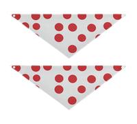 Red Dots Pet Good Breathability Lot de 2 pièces pour extérieur 50,8 x 18,8 x 7,6 cm