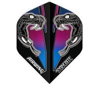 RED DRAGON Airwing Unique Moulded Peter Wright Snakebite Vol de fléchettes standard Bleu 1 jeu par paquet (3 ailettes au total), F6902