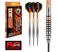 RED DRAGON Amberjack 14: 25g Fléchettes Pointes Acier avec Ailettes et Tiges de Flechettes