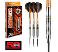 RED DRAGON Amberjack 24g, 26g, 28g ou 30g Fléchettes Pointes Acier avec Ailettes et Tiges de Flechettes