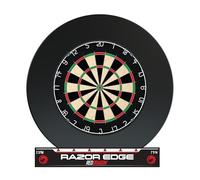 RED DRAGON Cible Flechette Point Acier Ultimate Ensemble de Flechettes Surround | Jeu de Fléchettes Protecteur Une Protection Murale et Oche Lignes