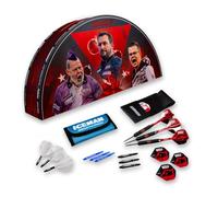 RED DRAGON Dart Calendriers de L'avent 2025 - Valeur supérieure à 162€ - Calendrier de Compte à rebours - Comprend Un Jeu fléchettes, des Accessoires et des Accessoires pour Joueurs Professionnels