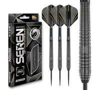 RED DRAGON Darts - Seren Onyx 2 23g - 90% Tungstène Professionnelle Pointe en Acier Jeu de fléchettes avec ailettes et tiges de fléchettes