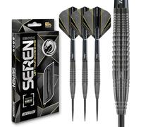 RED DRAGON Darts - Seren Onyx 4 23g - 90% Tungstène Professionnelle Pointe en Acier Jeu de fléchettes avec ailettes et tiges de fléchettes