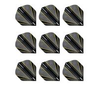 RED DRAGON Darts - Seren Onyx Hardcore Prime Standard Extra épais - 100 Micron - Vols de fléchettes 3 Ensembles par Paquet (9 Vols de fléchettes au Total) - Accessoires de fléchettes Professionnelles