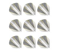 RED DRAGON Darts - Seren Pure Hardcore Prime Standard Extra épais - 100 Micron - Vols de fléchettes 3 Ensembles par Paquet (9 Vols de fléchettes au Total) - Accessoires de fléchettes Professionnelles