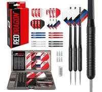 RED DRAGON Darts - Ultimate 50 Piece Darts Set, Peter Wright Snakebite et Gerwyn Price