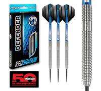 RED DRAGON Defenders: 24g Fléchettes Pointes Acier avec Ailettes et Tiges de Flechettes