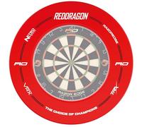 RED DRAGON Entourage Pour Jeu de Fléchettes Rouge