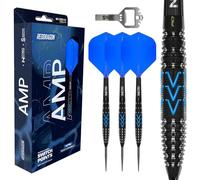 RED DRAGON Fléchettes AMP Switch Points série 24 g | Powered by Winmau - Fléchettes professionnelles 90 % tungstène - Vol/tige intégrée NitroFlite | Fléchettes en acier et tiges