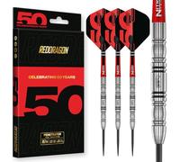 RED DRAGON Fléchettes - Penetrator 4 - Jeu de fléchettes Professionnelles en tungstène de 23 g | Fléchettes à Pointe en Acier Haute Performance | Collection 50 Year Classics