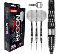 RED DRAGON Fléchettes Recon Switch Points série 23 g | Powered by Winmau | Torpedo | Fléchettes professionnelles 90 % tungstène - Vol/tige intégrée NitroFlite | Fléchettes en acier et tiges