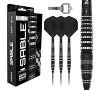 RED DRAGON Fléchettes - Sable Series | Switch Points Powered by Winmau | Jeu de fléchettes en acier 90 % tungstène | Parallèle, Torpedo & Bomb Barrel | Fléchettes Proi avec pointe en métal | 21 g, 22