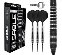 RED DRAGON Fléchettes - Sable Series | Switch Points Powered by Winmau | Jeu de fléchettes en acier 90 % tungstène | Parallèle, Torpedo & Bomb Barrel | Fléchettes Proi avec pointe en métal | 21 g, 22