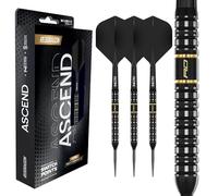 Red Dragon Fléchettes - Série Ascend Switch Points 22g | Conçu par Winmau | Parallèle | Fléchettes professionnelles 90% tungstène - NitroFlite Vol/tige intégré | Fléchettes en acier, ailettes et tiges