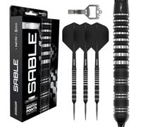 Red Dragon Fléchettes - Série Sable 23g | Pointes interchangeables propulsées par Winmau | Set de fléchettes en acier 90% tungstène | Fût parallèle | Fléchettes Proi avec pointe en métal