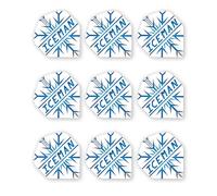 RED DRAGON Gerwyn Price Hardcore Extra Épais Standard Fléchettes Dart Flights - 3 Jeux par Paquet (9 Vols au Total)