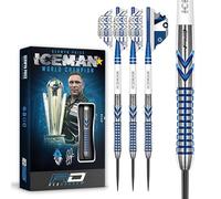 Red Dragon Gerwyn Price Iceman Contour 23 Gramme Tungstène Professionnel Fléchettes avec ailettes et tiges