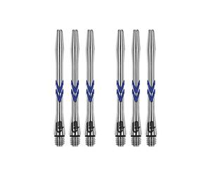 RED DRAGON Gerwyn Price Iceman V-Groove Tiges en aluminium Bleu Taille M