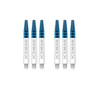 RED DRAGON Gerwyn Price World Champion SE Nitrotech Tiges de fléchettes intermédiaires Blanc - 2 jeux par paquet (6 tiges au total)