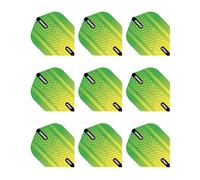 RED DRAGON Hardcore Ionic Dart Flights - 3 Sets per Pack (9 Dart Flights in Total)