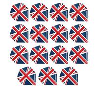 RED DRAGON Hardcore XT Flags Extra Épais Standard Fléchettes Dart Flights - 5 Jeux par Paquet (15 Dart Vols au Total)
