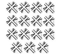 RED DRAGON Hardcore XT Flags Extra Épais Standard Fléchettes Dart Flights - 5 Jeux par Paquet (15 Dart Vols au Total)
