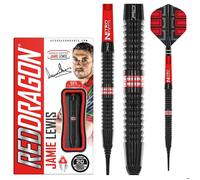 Red Dragon Jamie Lewis S.E. Soft Tip 90% - Flechettes pointe Plastique
