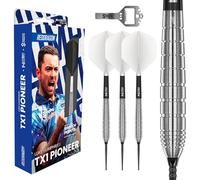 RED DRAGON Jeu de fléchettes Luke Humphries | Points de commutation TX1 alimentés par Winmau | Jeu de fléchettes 2 g | Pointe en acier | Jeu de fléchettes professionnel 90 % tungstène avec ailettes et